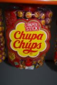 200 Chupa Chups Lollypops on Display Stand
