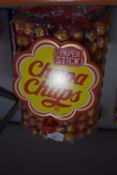 200 Chupa Chups Lollypops on Display Stand