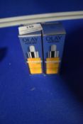 2x Olay Vitamin C + AHA 24 Ultra Brightening Day Serum