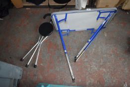 Folding Camping Table, and a Folding Stool