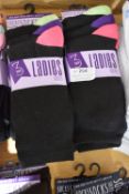 4x 3pk of Women’s Socks Size: 4-7