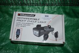 Bike Mate Rechargeable Front Cycle Light