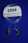 9ct Gold Drop Earring ~1g total