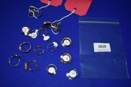 Bag of Seventeen Fashion Rings