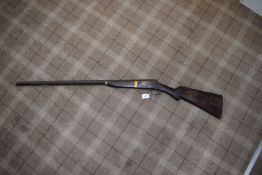 Antique Muzzle Loading Hammer Action Rifle