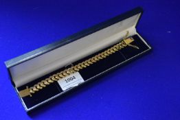 Gent’s Cuban Link 9ct Gold Bracelet ~73g
