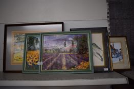 Framed Pictures, Prints, and Watercolours