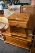 Single Drawer Bedside Cabinet plus Storage Box