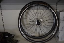 Pair of Giant SR-2 Aluminium Cycle Rims with Conti