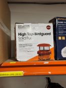 *High Top Bird Cage Solid Fuel Chimney Cowl