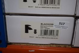 *Scudo Beautiful Bathrooms Black 2508RB Monoblock Basin Tap with Pop Up Waste