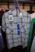 *Jachs Girlfriend Plaid Shirt Size: L