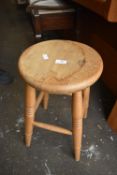 Turned Beechwood Stool
