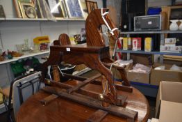 Wooden Rocking Horse