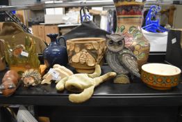 Vases and Animal Ornaments etc.