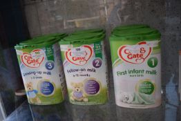 6x 800g of Cow & Gate Infant Milk