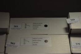 *Single Lever Monoblock Basin Mixer Tap Laguna 35LAG - Black Finish