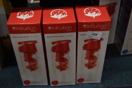 *Three Infruition Sports Water Bottles