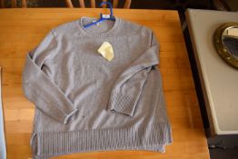 *Ella Moss Grey Crewneck Sweater Size: M