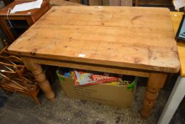 Small Solid Pine Kitchen Table