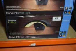 *Four Integral LED Lamps with PIR Sensors