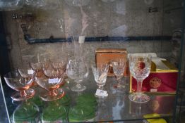 Crystal Wine Glasses, etc.