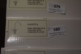 *Sagitta Sink Monoblock Mixer Tap - Chrome Plated