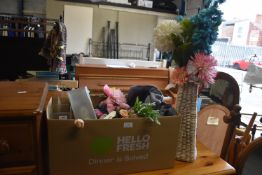 Artificial Flowers plus Vases & Pet Accessories