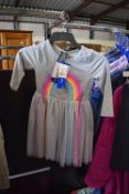 Zunie Girl's Rainbow Dress Size: 7 years