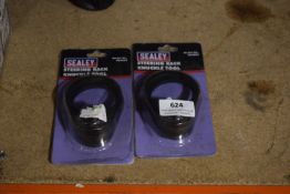 Two Sealey Steering Rack knuckle Tools