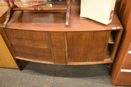 Retro Bow Front Sideboard