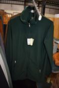 *Mondetta Men's Green Zip Jacket Size: S