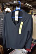 *Orvis Lady's Black Fleece Top Size: S