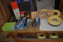 *Assorted Shop related Display Items, Sundries & Stationery