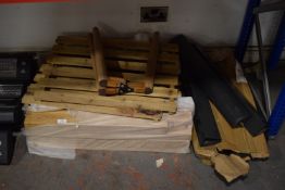 *Assorted Table Legs, Duck Board etc