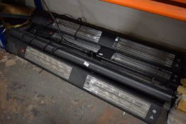 Six Infrared Patio Heaters