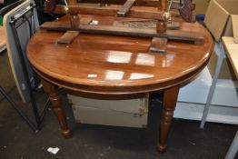 Mahogany Circular Dining Table