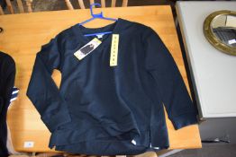 *Orvis Lady's Black V-Neck Top Size: S