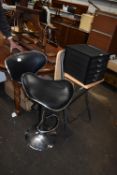 *Gas Lift Barstool plus Folding Stool, Table & Stationery Rack