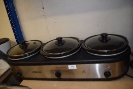 Adexa Three Tier Slow Cooker