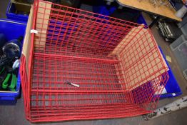 Quantity of Red Mesh Baskets