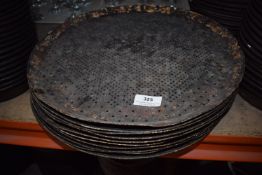 *Ten 15” Perforated Pizza Trays