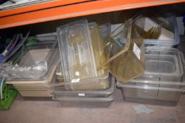 Quantity of Plastic Containers