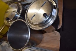 Three Bain Marie Inserts