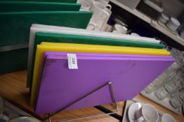 Chopping Board Stand with Eight Chopping Boards