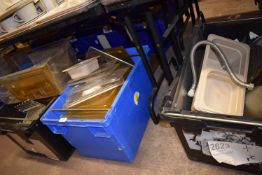 Three Boxes of Assorted Plastic Containers and Lids