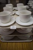 Quantity of Cups & Saucers