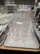 Quantity of Flute Glasses