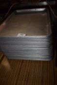 Nineteen Aluminium Baking Trays