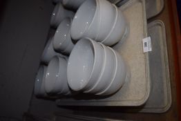 Quantity of Plain White Bowls